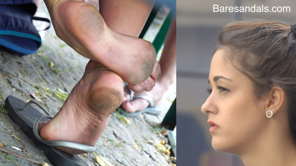 13210 – A spectacular display of dirty soles shoeplay in public -Candid video update